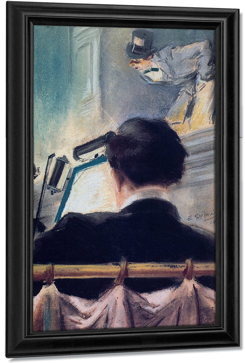 The Orchestra Pit 1907 By Everett Shinn Fine Art Print