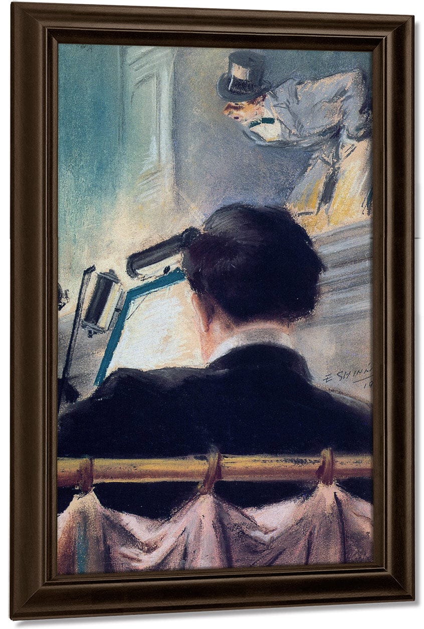 The Orchestra Pit 1907 By Everett Shinn Fine Art Print