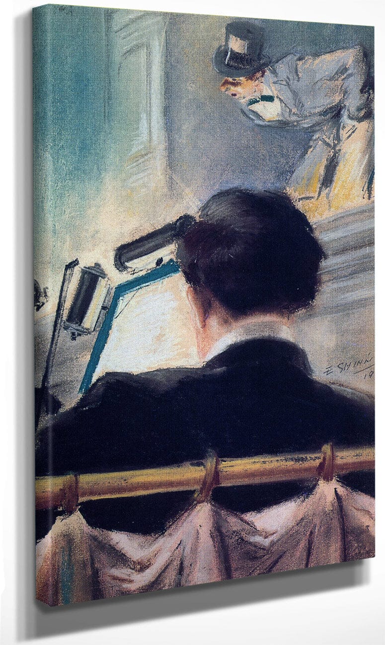 The Orchestra Pit 1907 By Everett Shinn Fine Art Print