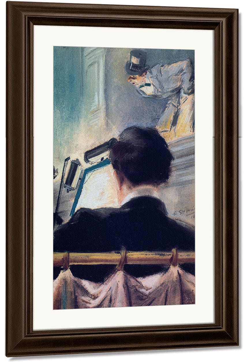 The Orchestra Pit 1907 By Everett Shinn Fine Art Print