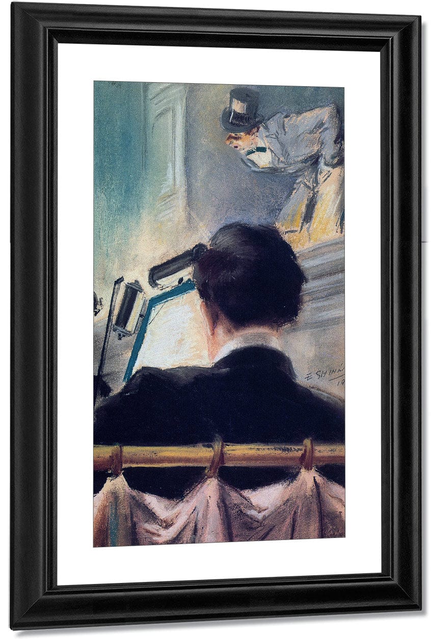 The Orchestra Pit 1907 By Everett Shinn Fine Art Print