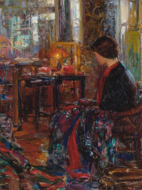 The Oriental Shop (Or The Jade Shop) By Joseph Kleitsch Fine Art Print