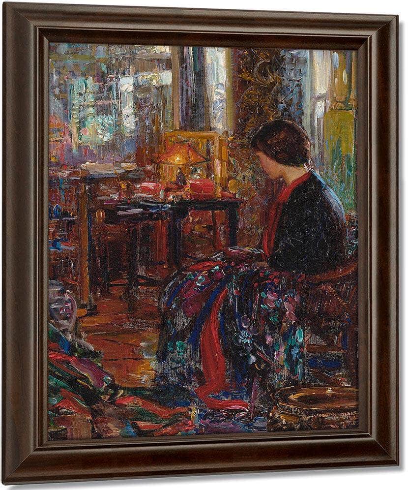 The Oriental Shop (Or The Jade Shop) By Joseph Kleitsch Fine Art Print