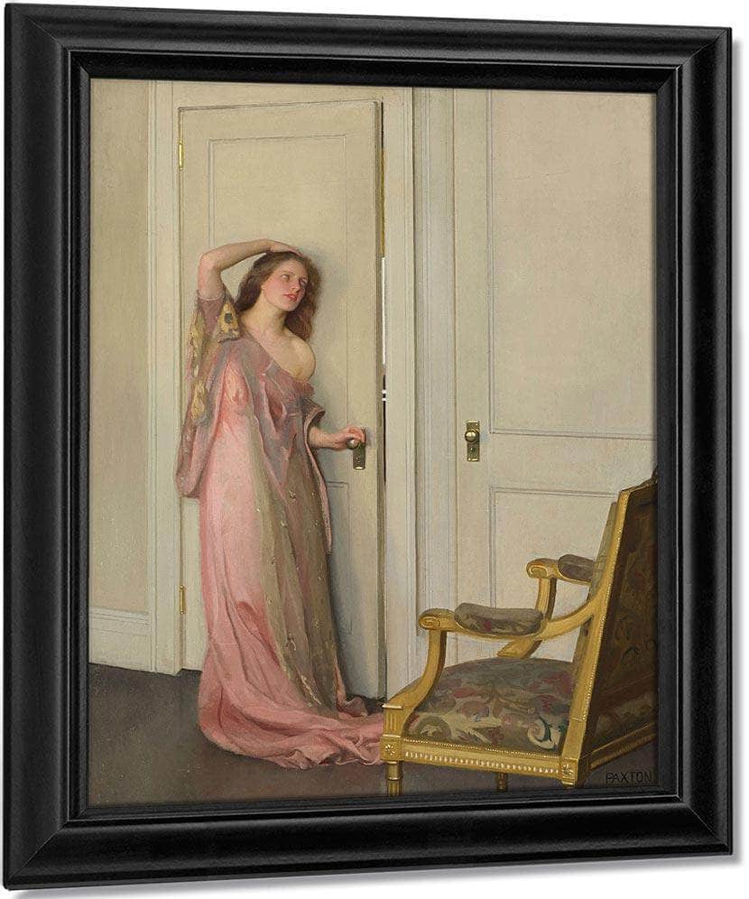 The Other Door By William Mcgregor Paxton Fine Art Print