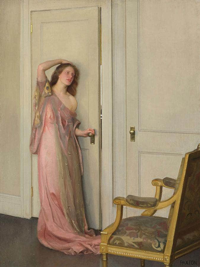 The Other Door By William Mcgregor Paxton Fine Art Print