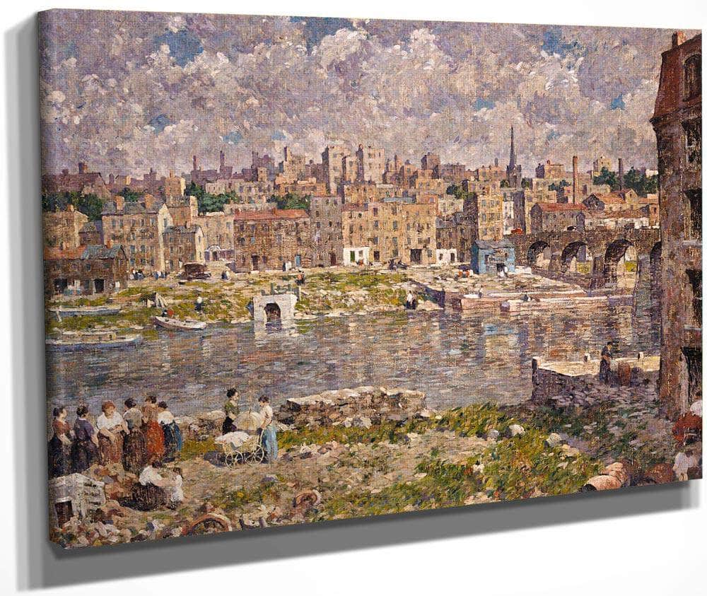 The Other Shore By Robert Spencer Fine Art Print