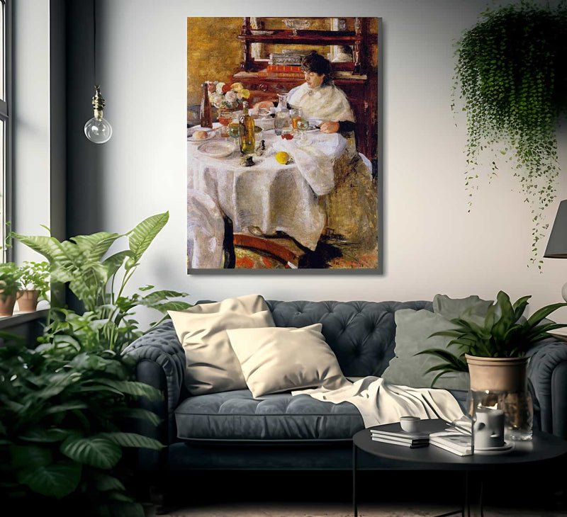 The Oyster Eater By James Ensor Fine Art Print