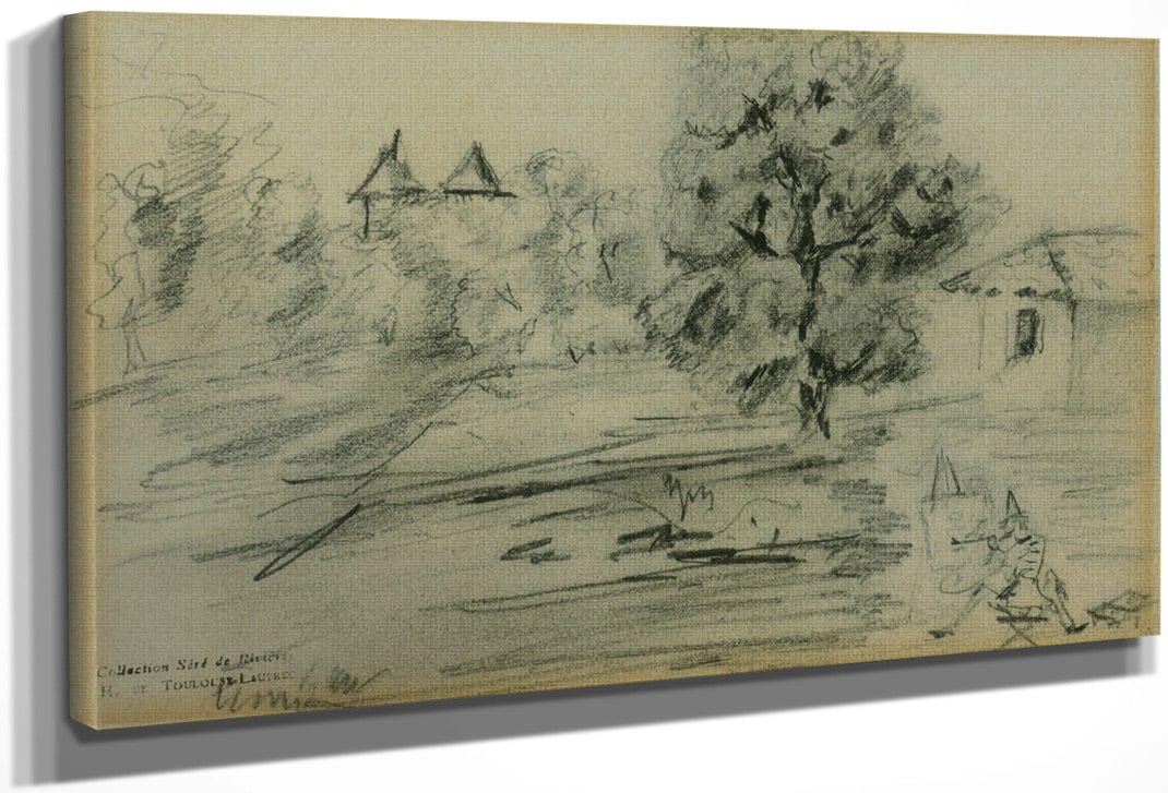 The Painter Before His Subject By Henri Marie Raymond De Toulouse Lautrec Monfa Fine Art Print