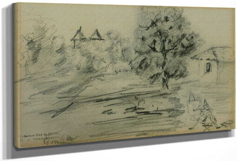 The Painter Before His Subject By Henri Marie Raymond De Toulouse Lautrec Monfa Fine Art Print