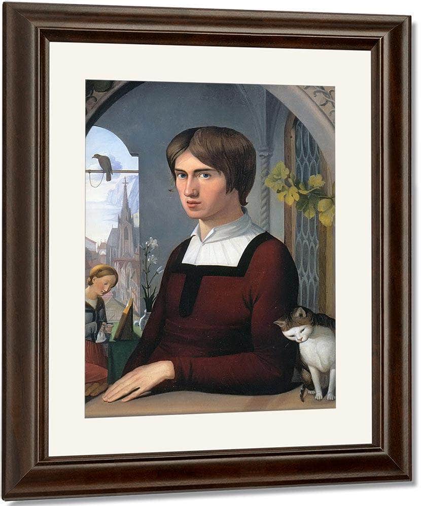 The Painter Franz Pforr By Fredrich Overbeck Fine Art Print