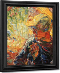 The Painter Schmidt Rottluff By Emil Nolde Fine Art Print