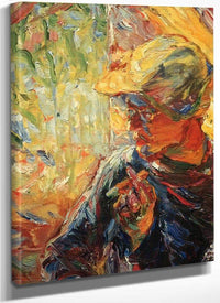 The Painter Schmidt Rottluff By Emil Nolde Fine Art Print