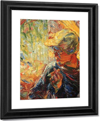 The Painter Schmidt Rottluff By Emil Nolde Fine Art Print