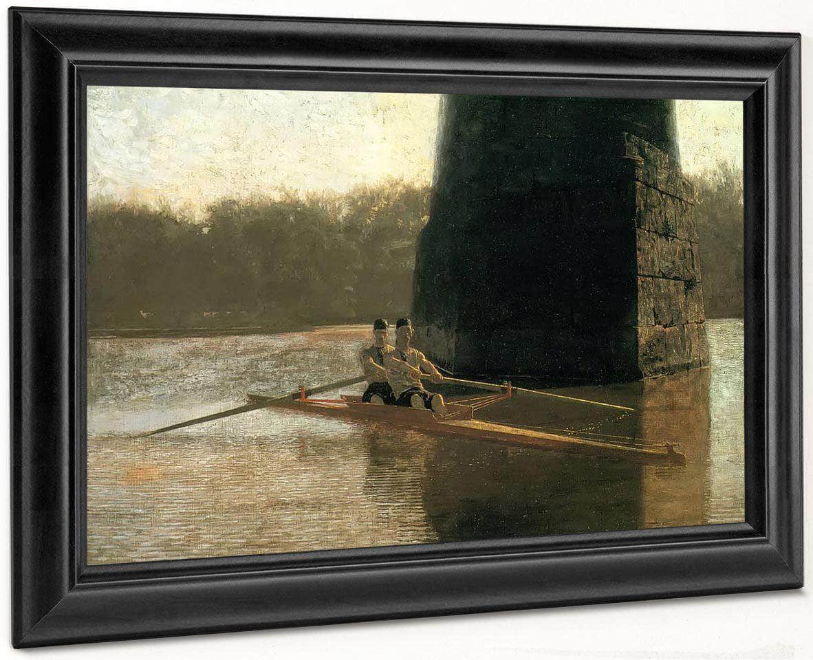 The Pair Oared Shell 1872 By Thomas Eakins Fine Art Print