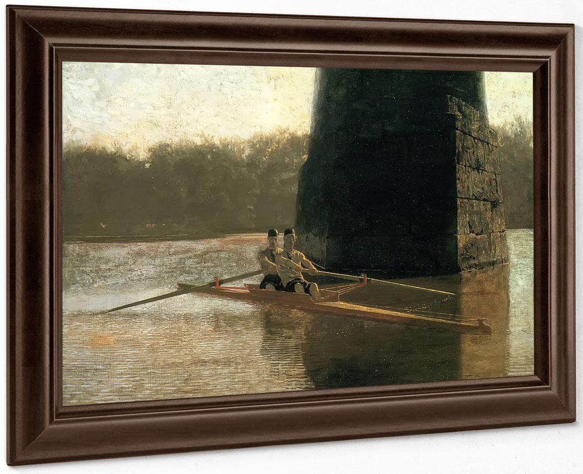 The Pair Oared Shell 1872 By Thomas Eakins Fine Art Print