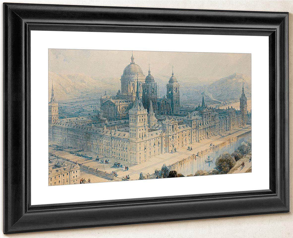 The Palace Of The Escorial, Near Madrid, Spain By Robert Reid Fine Art Print
