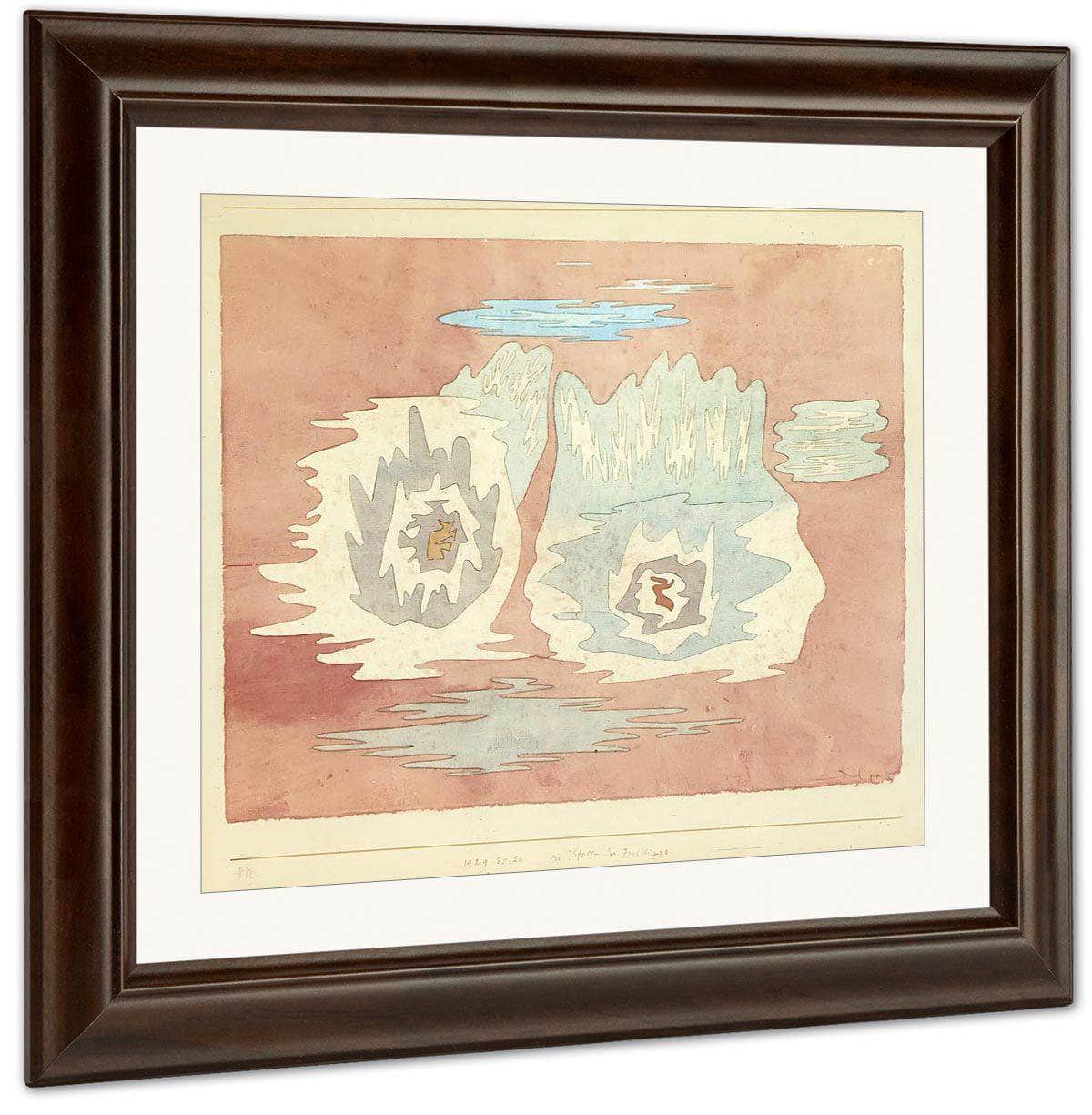 The Palace Of The Twins 1929 3 H 21 (321) By Paul Klee Fine Art Print