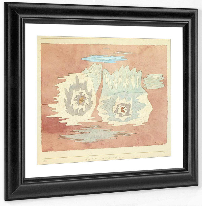 The Palace Of The Twins 1929 3 H 21 (321) By Paul Klee Fine Art Print