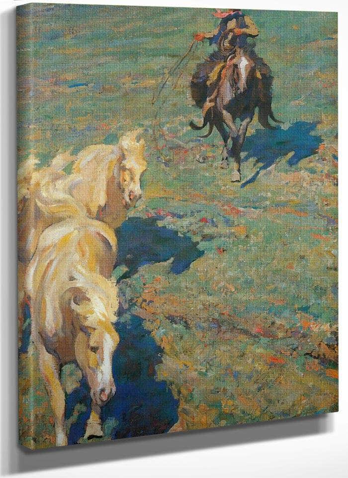 The Palomino Mare By Maynard Dixon Fine Art Print