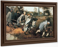 The Parable Of The Bline 1568 By Pieter Bruegel Fine Art Print