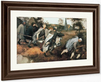 The Parable Of The Bline 1568 By Pieter Bruegel Fine Art Print