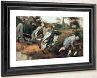 The Parable Of The Bline 1568 By Pieter Bruegel Fine Art Print