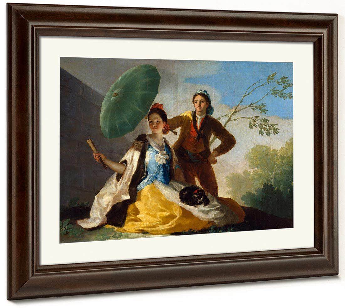 The Parasol   El Quitasol 1777 Oil On Linen 104X152Cm Museo Del Prado Madrid By Francisco De Goya Fine Art Print