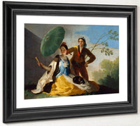 The Parasol   El Quitasol 1777 Oil On Linen 104X152Cm Museo Del Prado Madrid By Francisco De Goya Fine Art Print