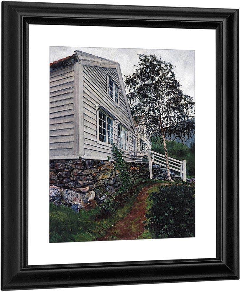 The Parsonage By Nicolai Astrup Fine Art Print