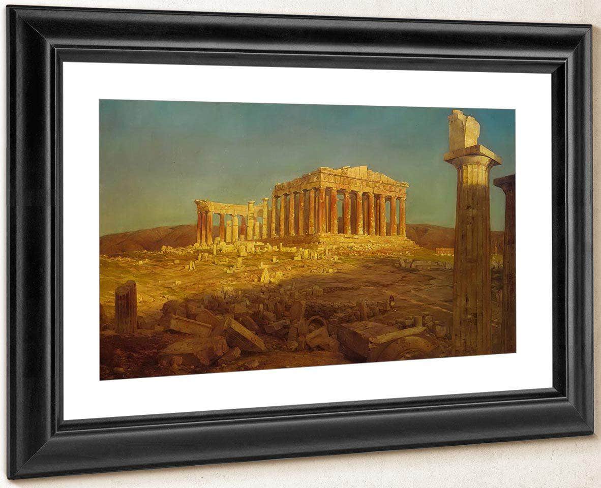 The Parthenon By Fredric Edwin Church Fine Art Print