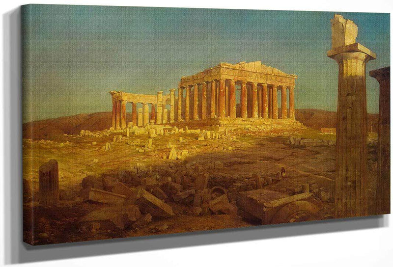 The Parthenon By Fredric Edwin Church Fine Art Print