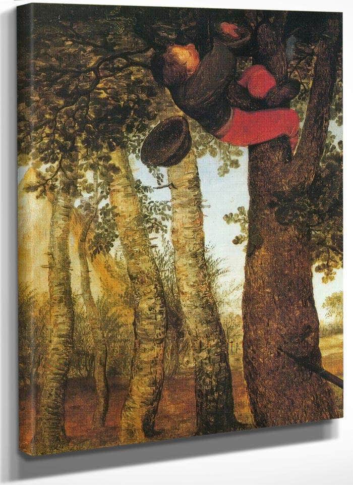 The Peasant And The Birdnester By Pieter Bruegel Fine Art Print