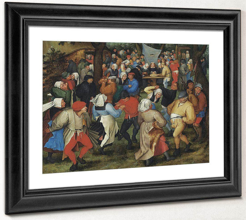 The Peasants' Wedding By Pieter Brueghel Ii Fine Art Print