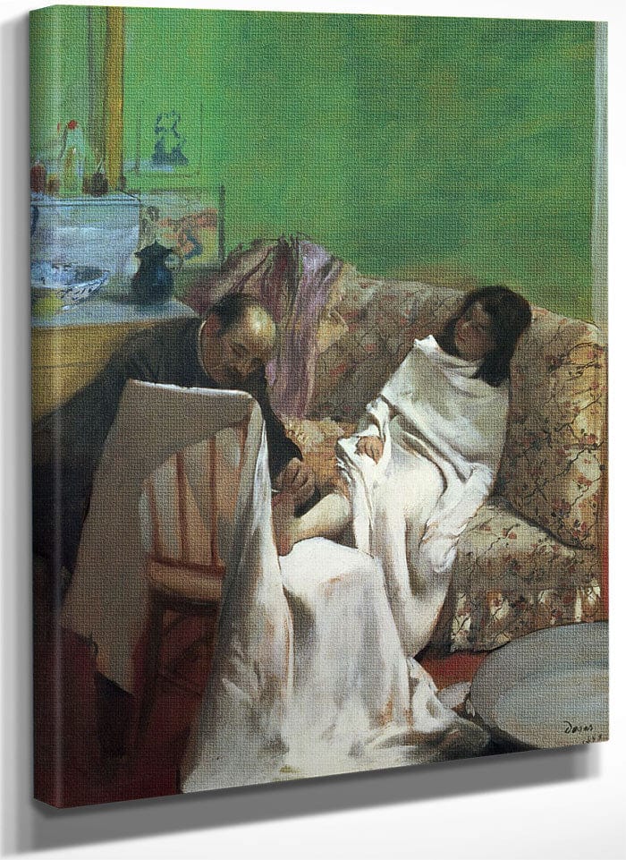 The Pedicure By Edgar Degas Fine Art Print