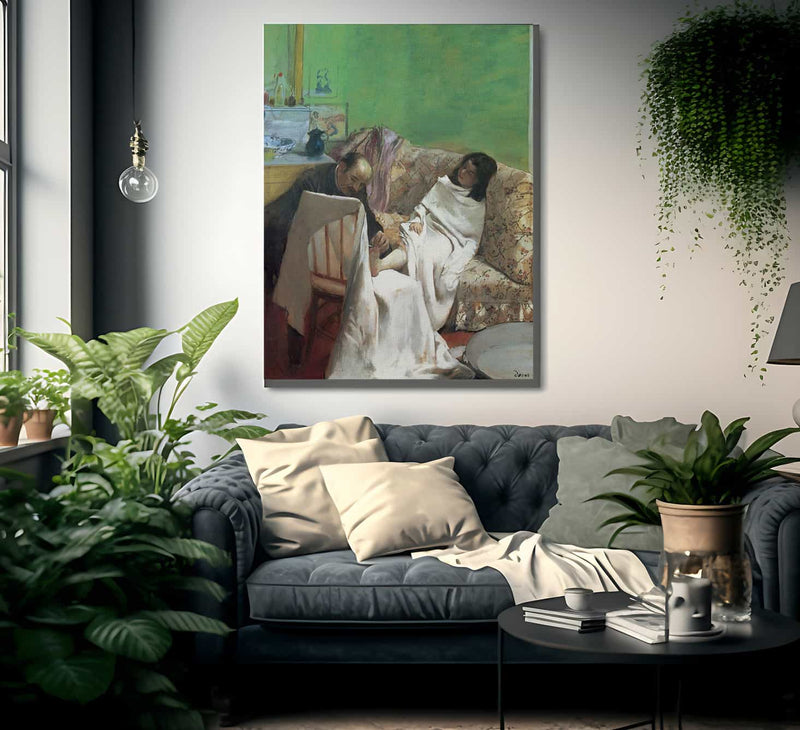 The Pedicure By Edgar Degas Fine Art Print