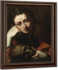 The Penitent Magdalene By Jusepe De Ribera Fine Art Print