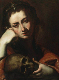 The Penitent Magdalene By Jusepe De Ribera Fine Art Print