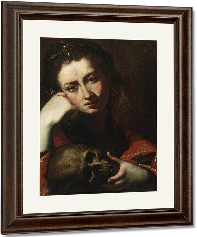 The Penitent Magdalene By Jusepe De Ribera Fine Art Print
