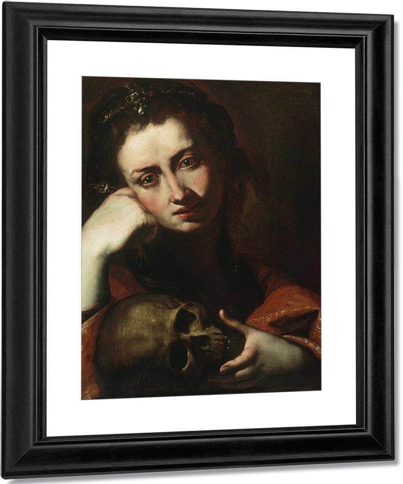 The Penitent Magdalene By Jusepe De Ribera Fine Art Print