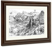 The Penitent Magdalene Engraved By Hieronymus Bosch (C.1510 70) By Pieter Brueghel Ii Fine Art Print