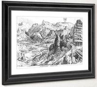 The Penitent Magdalene Engraved By Hieronymus Bosch (C.1510 70) By Pieter Brueghel Ii Fine Art Print