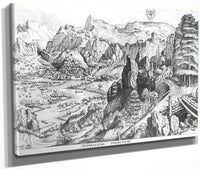 The Penitent Magdalene Engraved By Hieronymus Bosch (C.1510 70) By Pieter Brueghel Ii Fine Art Print