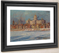 The Pennsylvania State Capitol Building, Harrisburg By Colin Campbell Cooper Fine Art Print