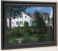 The Personnage By Moonlight By Nicolai Astrup Fine Art Print