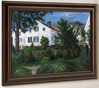 The Personnage By Moonlight By Nicolai Astrup Fine Art Print