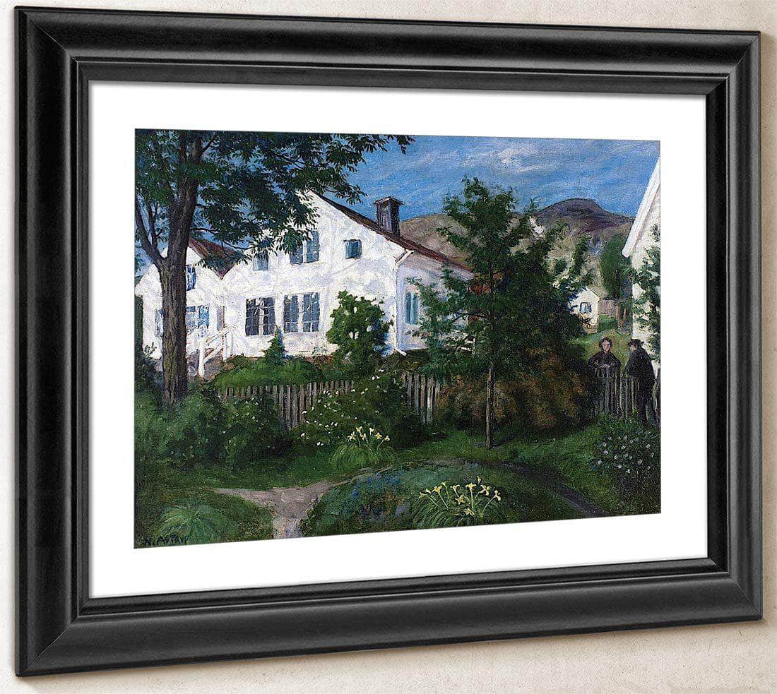 The Personnage By Moonlight By Nicolai Astrup Fine Art Print