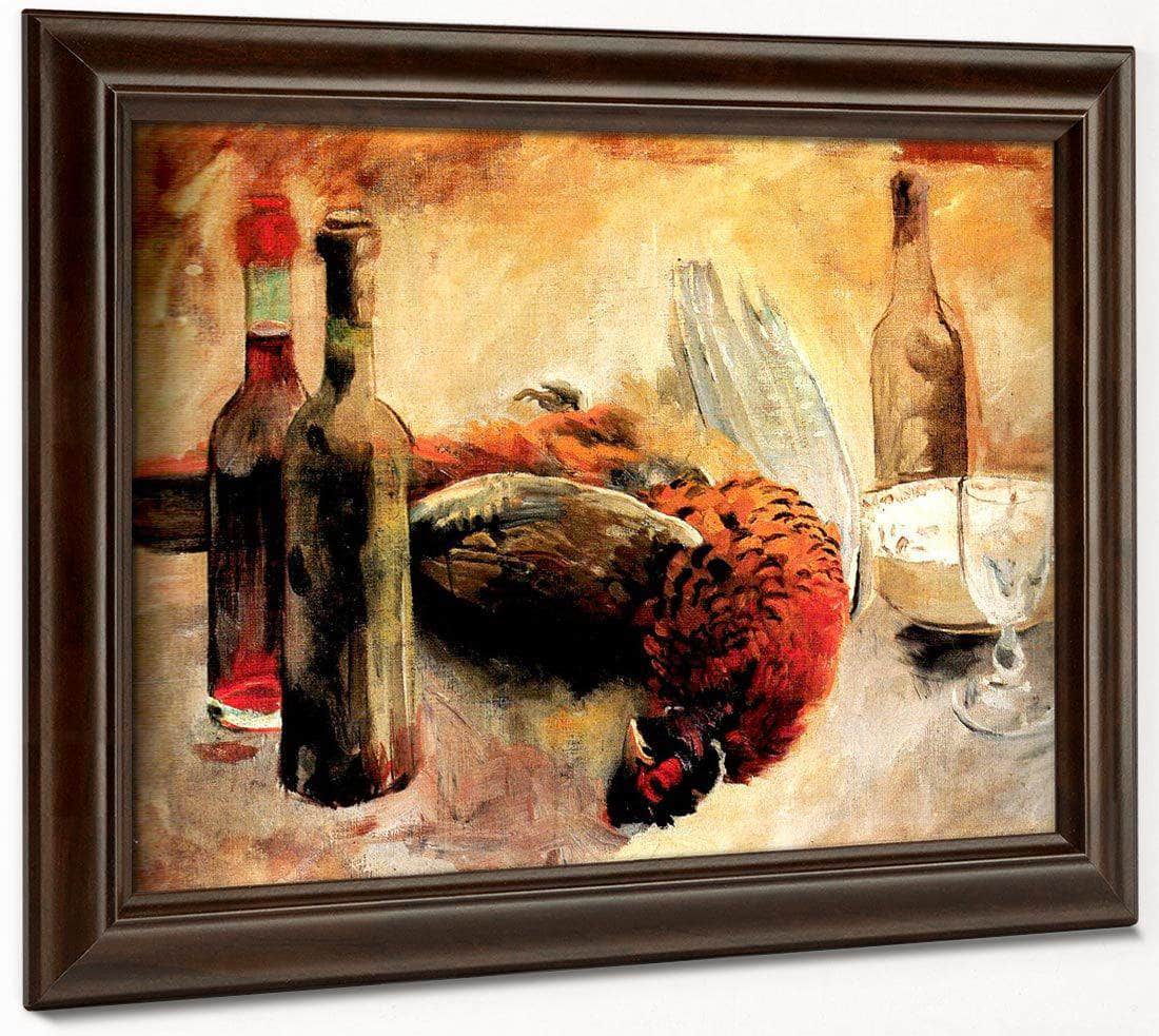 The Pheasant 1889 By Cristobal Rojas Poleo Fine Art Print