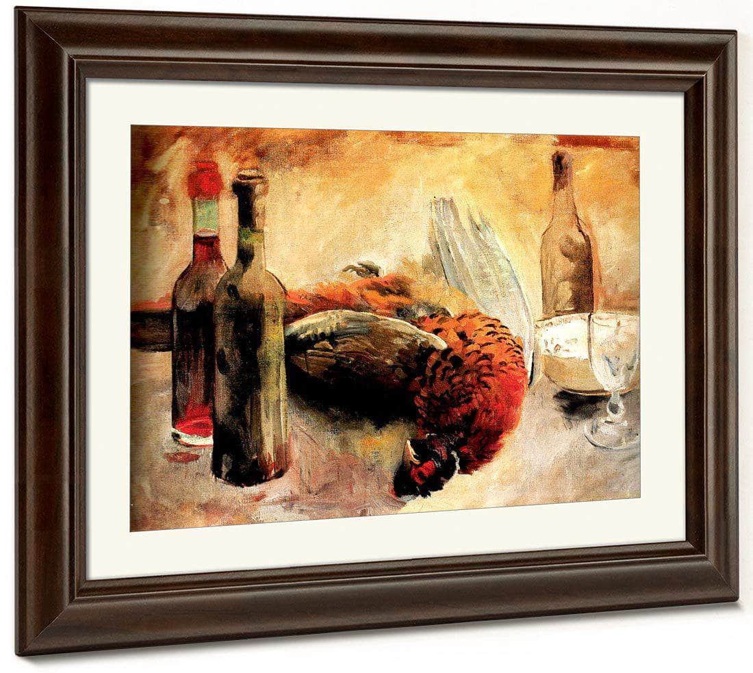 The Pheasant 1889 By Cristobal Rojas Poleo Fine Art Print