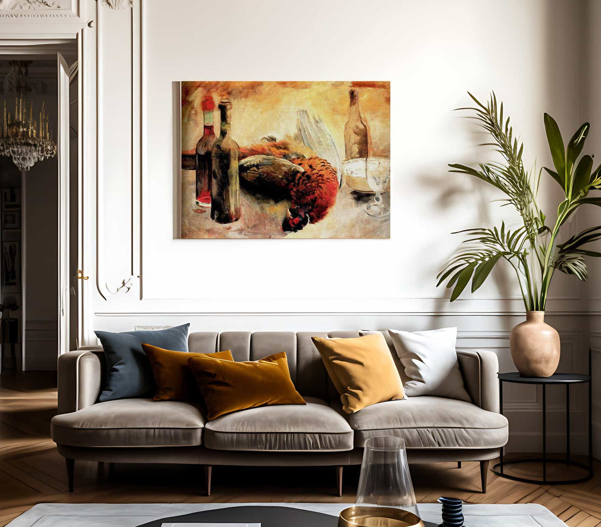 The Pheasant 1889 By Cristobal Rojas Poleo Fine Art Print