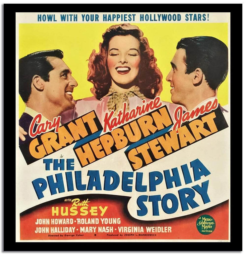 The Philadelphia Story  Vintage Poster Fine Art Print